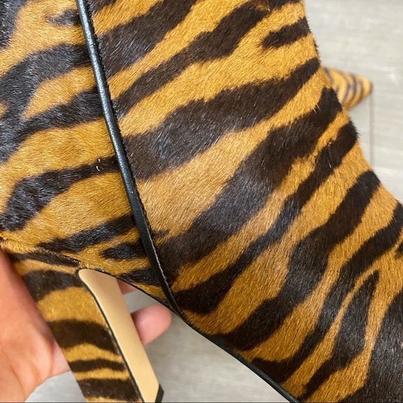 Marc Fisher | Mayaely Calf Hair Heeled Booties NEW - Picture 8 of 11